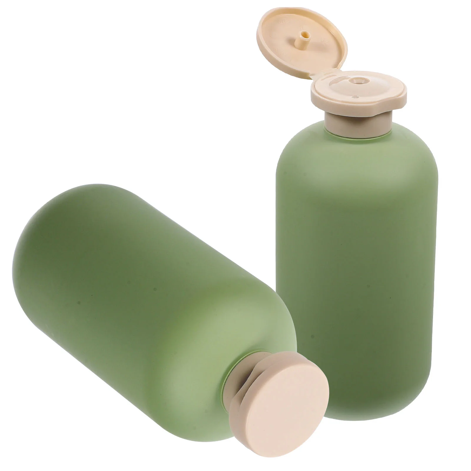 

2 Pcs Clamshell Bottle Travel Size Containers Shampoo and Conditioner Bottles for Toiletries Small Spray
