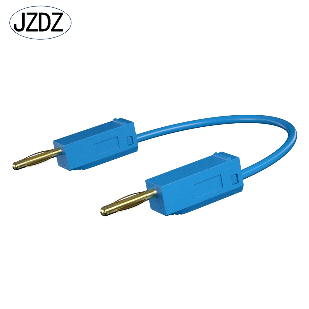 JZDZ 2mm 5pcs Stackable Mini Banana Plug Test Lead Jumper Wire Electrical Testing Cable Line J.70001