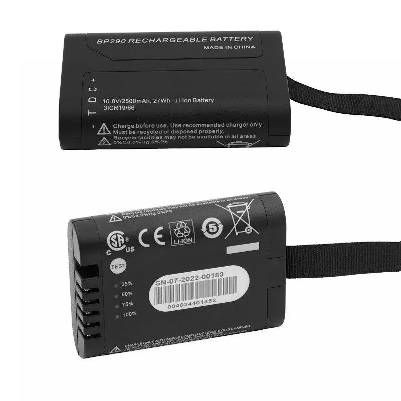 BP290 XW-EX001 Battery for Fluke 190 Series III 1902 434 II