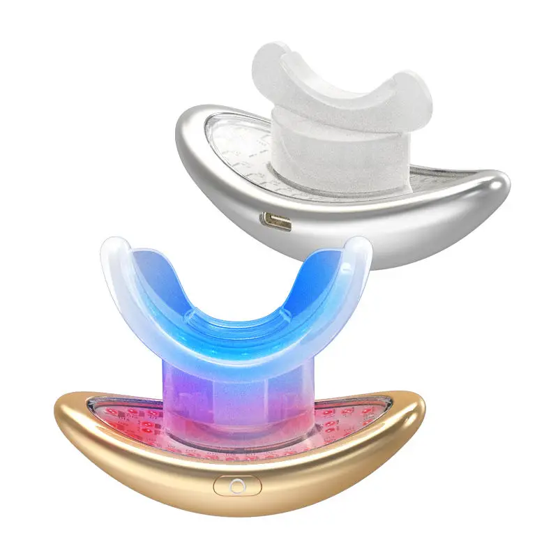 Popular Household Blue Light Teeth Whitening 4 Lights Lip Care Silicone Wholesale Lip Plumper With Infrared Women Use
