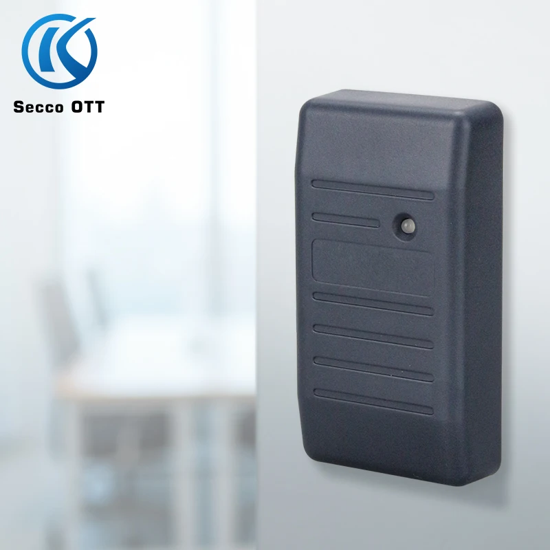 Wholesale Waterproof RFID Access Control Card Reader Wiegand 26~37 RS485 RS232 TTL Level Communication Card Reader Swipe factory