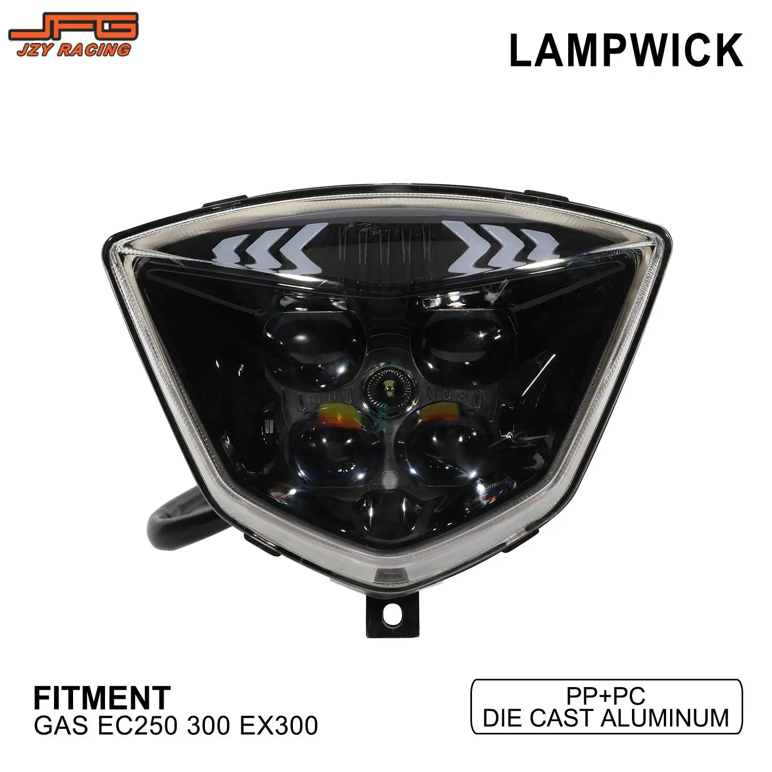 Headlight Wick Motorcycles Accessories LED Head Lampwick For GAS EC 250 300 EX300 Headlamp Dirt Bike Enduro Motocross Moto Parts