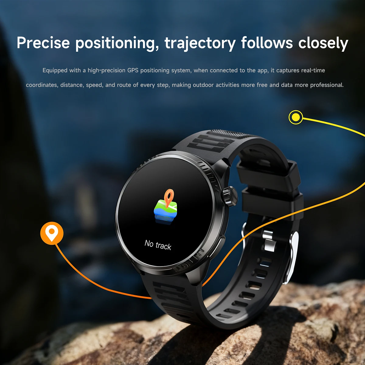 2025 T-REX3 بطارية كبيرة دائم الكبار ساعة ذكية لتحديد المواقع مصباح يدوي قوي 10ATM مقاوم للماء بلوتوث دعوة الرياضة Smartwatch الرجال