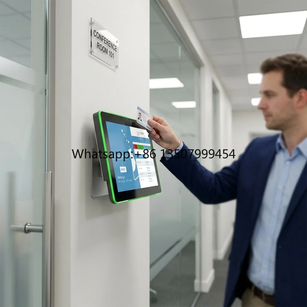 

11 Inch PoE Android Tablet Meeting Room Booking Screen NFC Touch Panel Office Door Display Scheduling