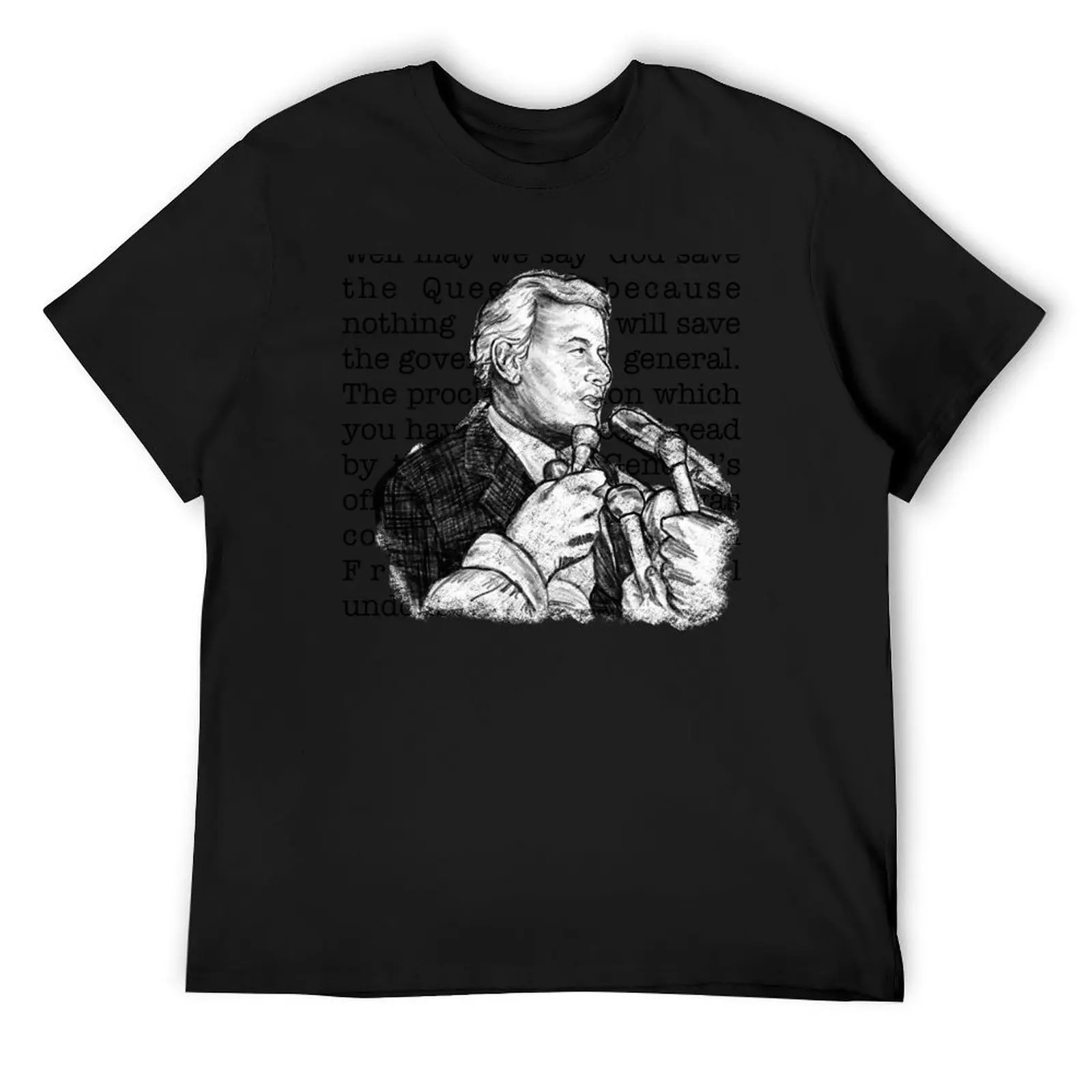 Gough Whitlam’s Dismissal T-Shirt plus sizes basketball graphic tees anime shirts men