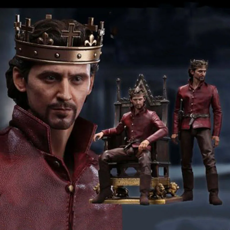 

Poptoys Ex22 1/6 мужской солдат король Генри V английского престола версия Полный набор 12 дюймов экшн-фигурка модель лучший коллекционный подарок