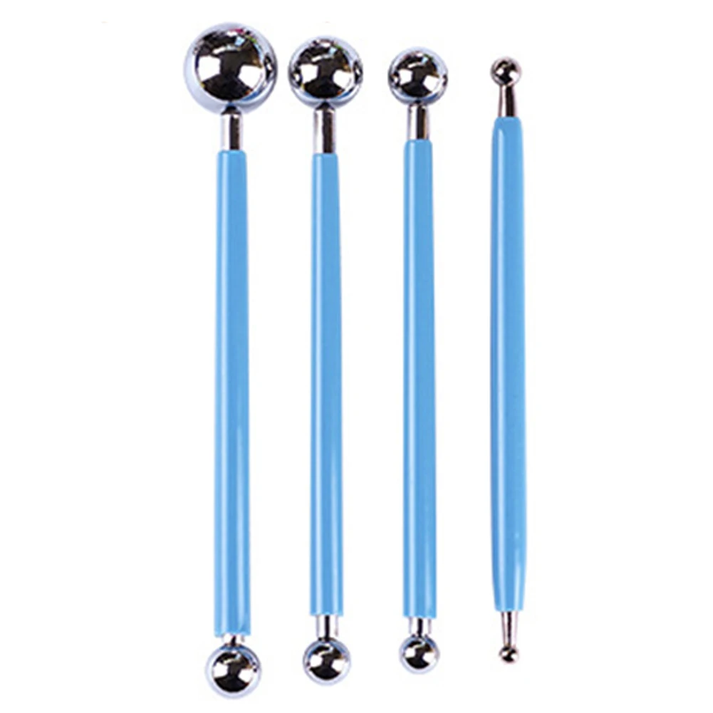 Multi Functional Sculpting Stylus Clay Tool Set  Double Ended with Rubber Handle  Perfect for Clay Art and Craft Projects