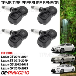 433MHz Car Tire Pressure Monitor System For Lexus CT 2011-2021 Lexus ES 2012-2019 Lexus GS 2012-2019 Lexus GX 2010-2023 PMV-C210