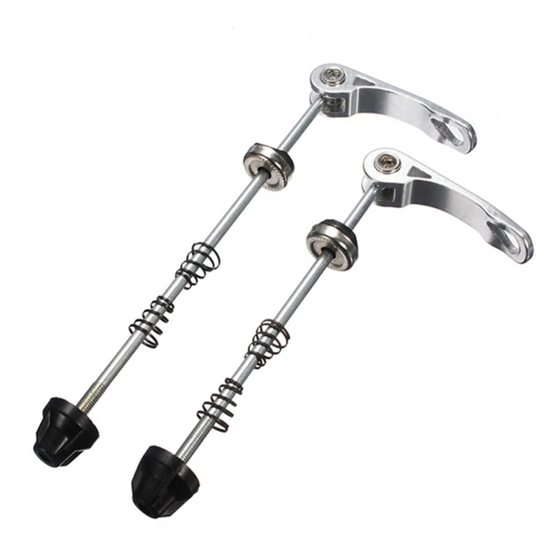 Bicycle Quick Release Skewers Qr Lever Fast Closing Draw Bike Front Axle Rear Wheel Clamp Hub Aluminum Alloy Shaft Mount