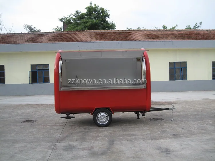 2023 KN-280 mobile food carts/trailer/ ice cream truck/snack food carts customized for sale with free shipping