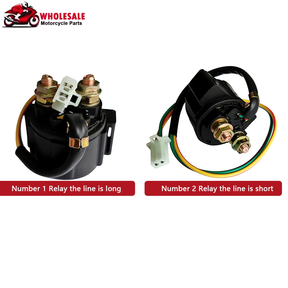 1pc Motorbike Starter Relay For Yamaha YFM50 YFM RAPTOR 50 ATV 2004-08 YFM80 92-01 GRIZZLY 80 05-08 BADGER 80 85-88 SR185 SR 185