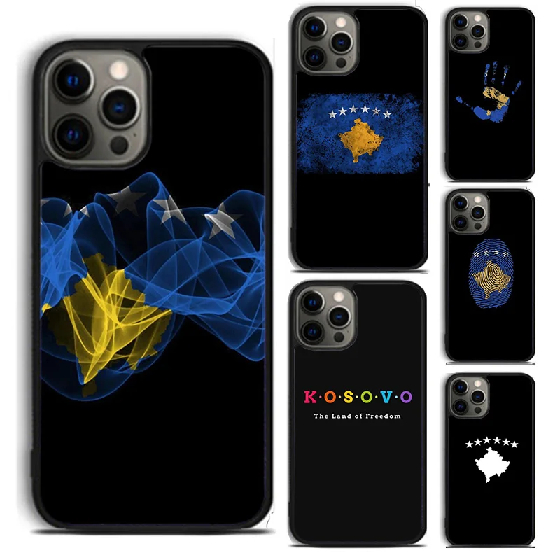 Kosovo Flag phone Case Cover For iPhone 16 15 14 Plus X XR XS apple 16 11 12 13 mini Pro Max coque