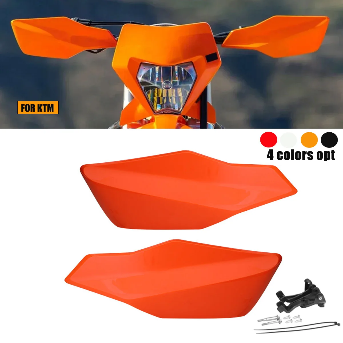 2024 Moto Dirtbike guardamanos Protector de manillar Enduro para KTM EXC XC SX SXF XCF 50-500 piezas de accesorios de motocicleta