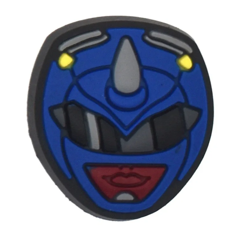 7-24 Stück Coole Krieger-Helm-Schuh-Charms, Cartoon-Schuh-Dekorationszubehör, klassische Clog-Sandalen-Armband-Schnallen, Freunde-Geschenke – Detail 15
