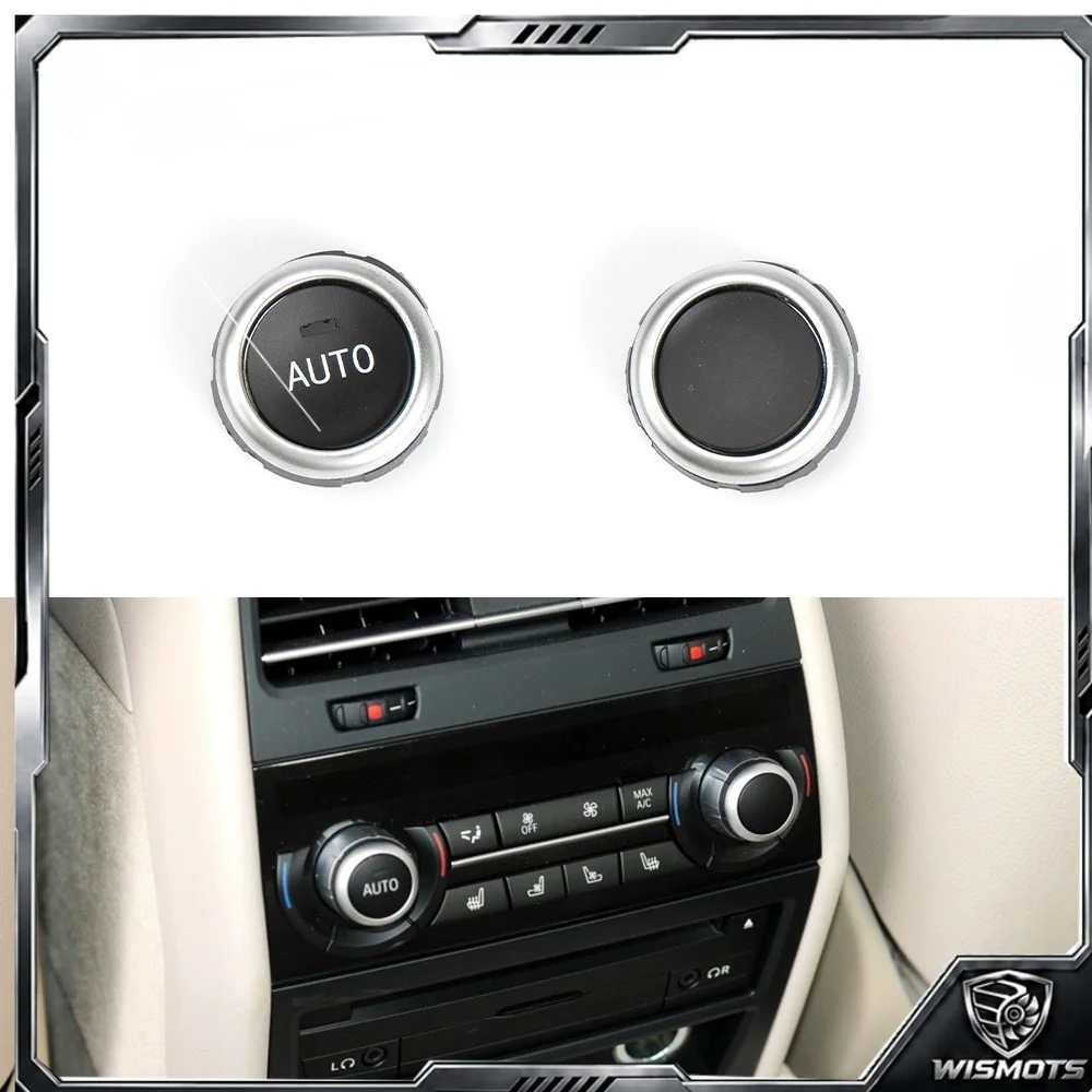 Climate AC Control Rotation Knob Button Switch Repair Kit 61319393931 For BMW 5 6 7 X5 X6 Series F10 F07 F02 F15 F16