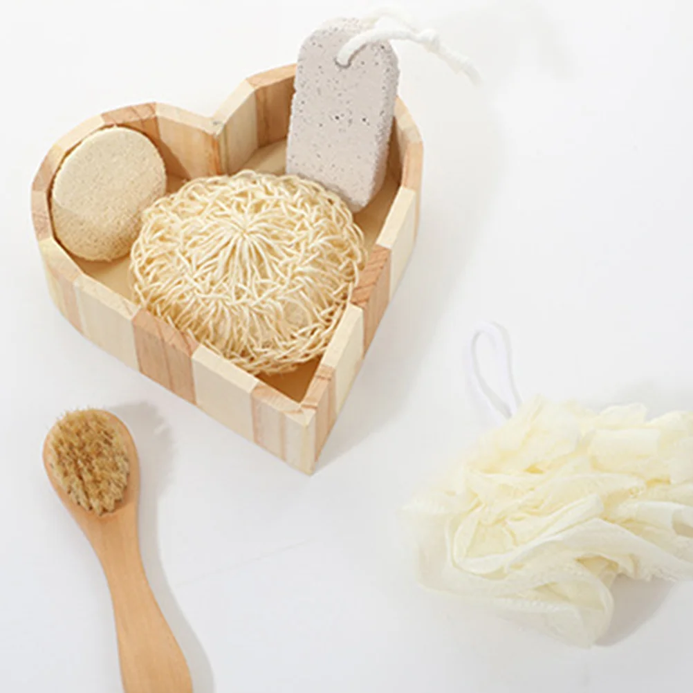 

1Set Foot Cleaning Products Bath Tool Kit Body Scrubber Stone Exfoliating Foot File Shower Spa Bathing Body Care Set
