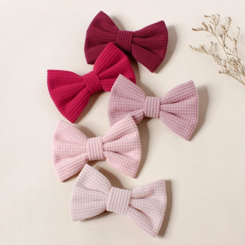 L5YF Plaids Muster Haarnadel Haar Clips Haar Bowknot Hairgrip für Mädchen Kinder Headwear Kopfschmuck Barrettes Haar Zubehör