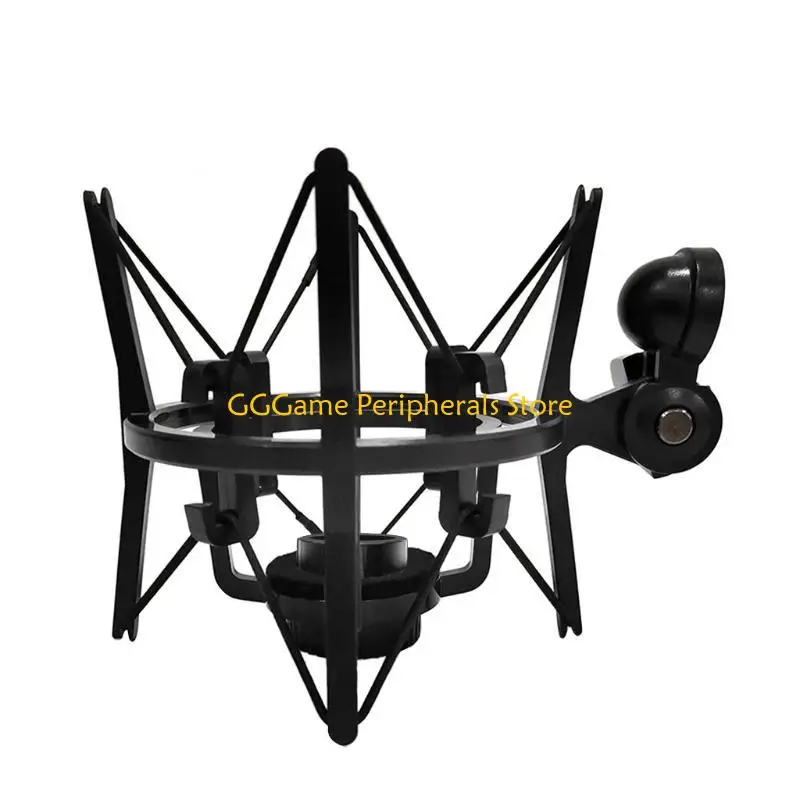 

U55B Universal Mic Microphone Shock Mount Adjustable Clip Holder Stand Recording Bracket Professional