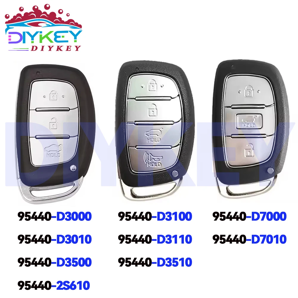 

95440-D7010 95440-D3510 95440-D3000 95440-D7000 95440-D3500 D3010 D3110 2S610 для Hyundai Tucson 2016-2020 умный дистанционный ключ