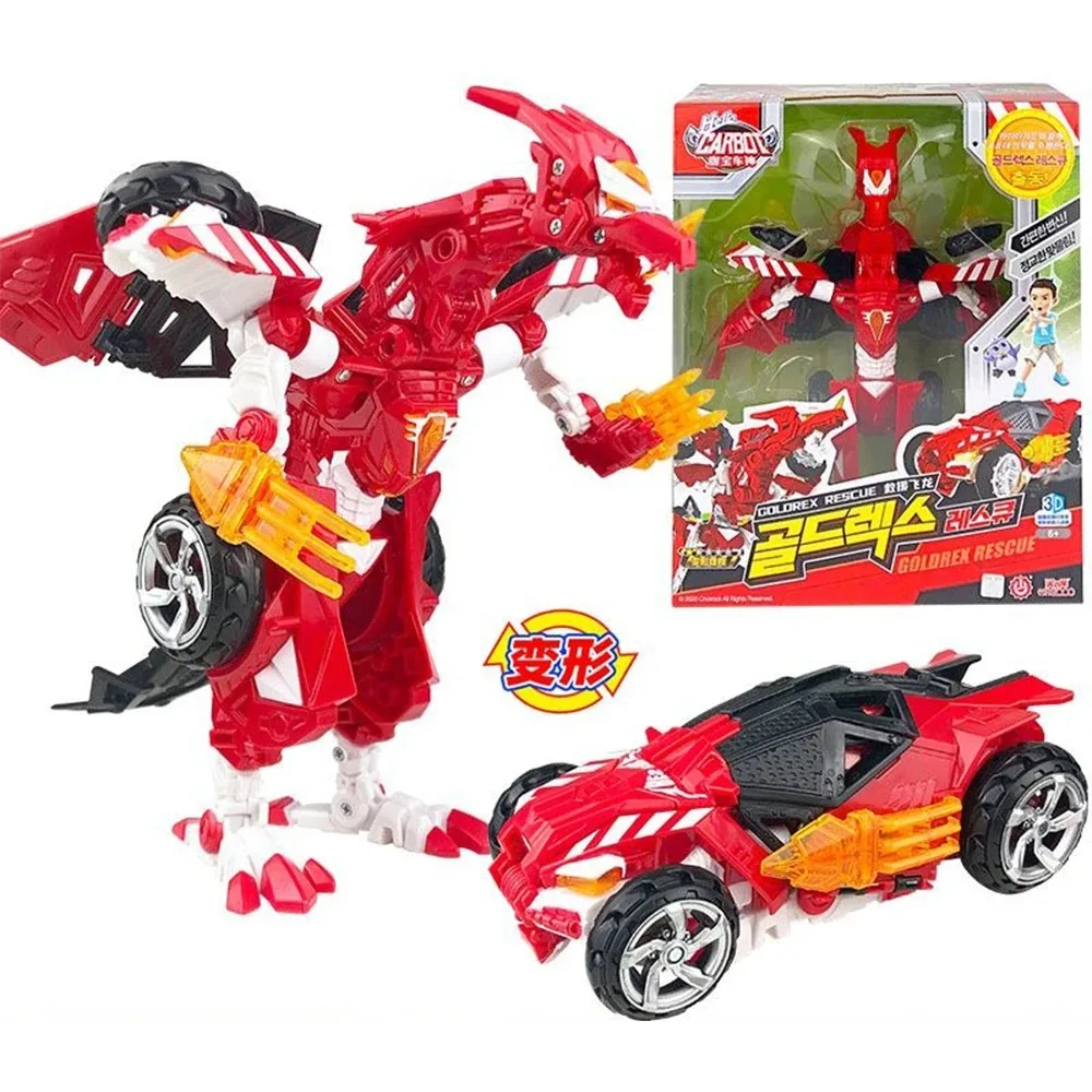 Coreano Cartoon Anime Elite Versione Carbot Deformare Robot Trasformazione Auto Action Figure Mecha Auto Bambini Ragazzo Giocattoli Regali di compleanno
