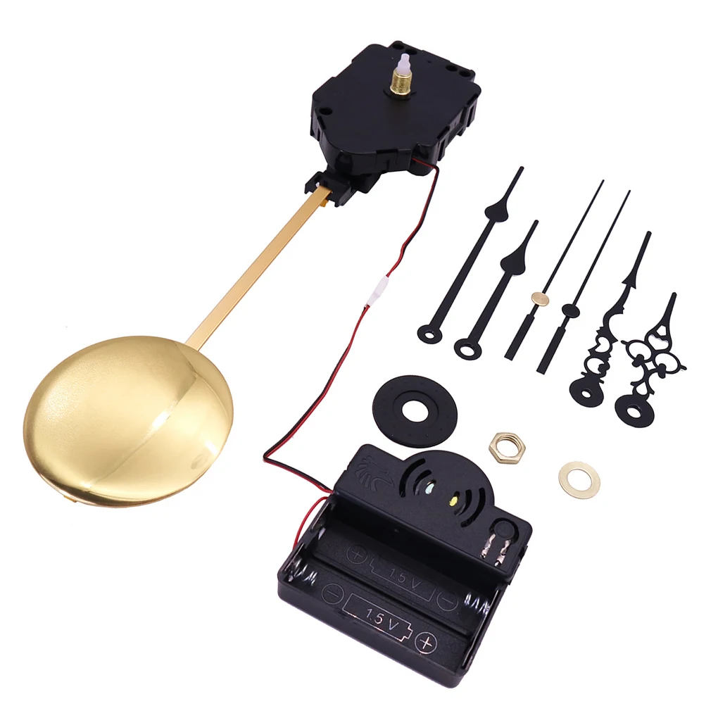 Clock Movement Set Solid Crafts Pendulum Kit Box Classic Replacement Parts Household Home Repairing Replacing Decorations