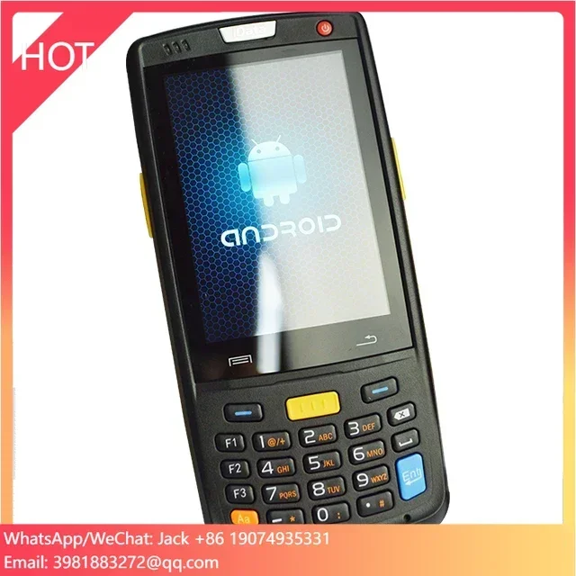PDA Android 4G Tangguh Genggam Layar Kapasitif Kelas Industri dengan Barcode 1D/2D IP65