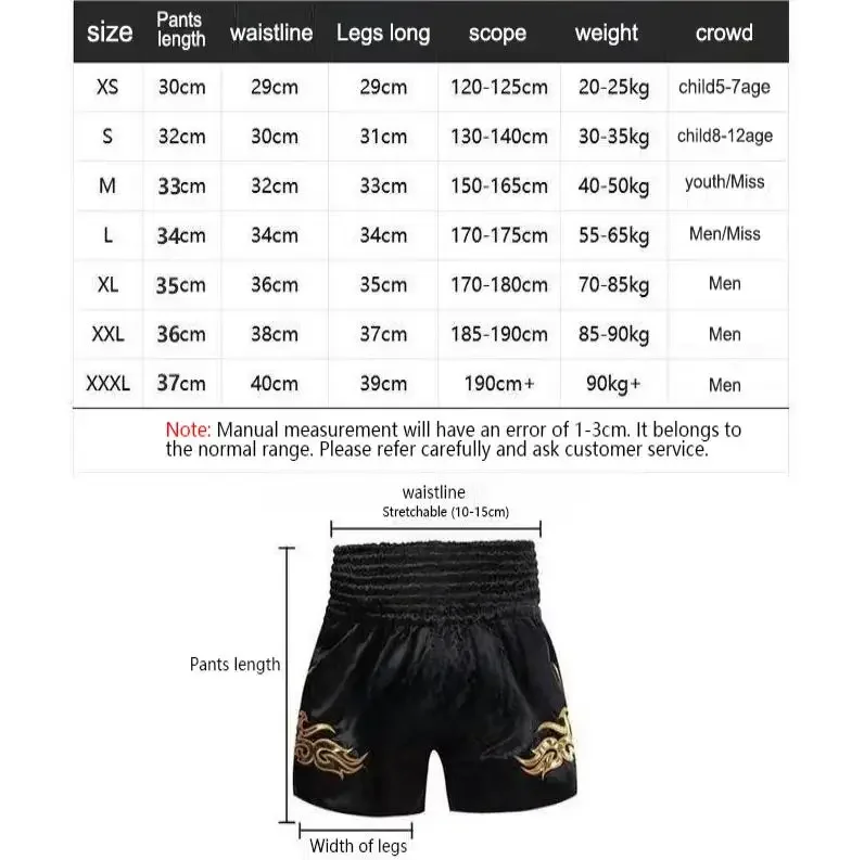 Neue Twins Special [Tbs-Yant] Muay Thai Boxshorts für Männer und Frauen, achteckige MMA-Trainingsshorts für den Käfig und Fitness-Sportshorts ﻿ – Detail 1