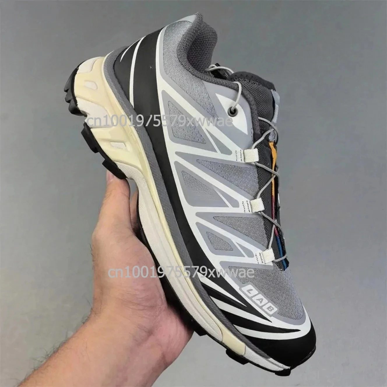 Heren Dames Antislip Trail Running Sneakers, Ademende Mesh Sportschoenen, Duurzame Robuuste Trainers voor Wandelen, Buitensporten