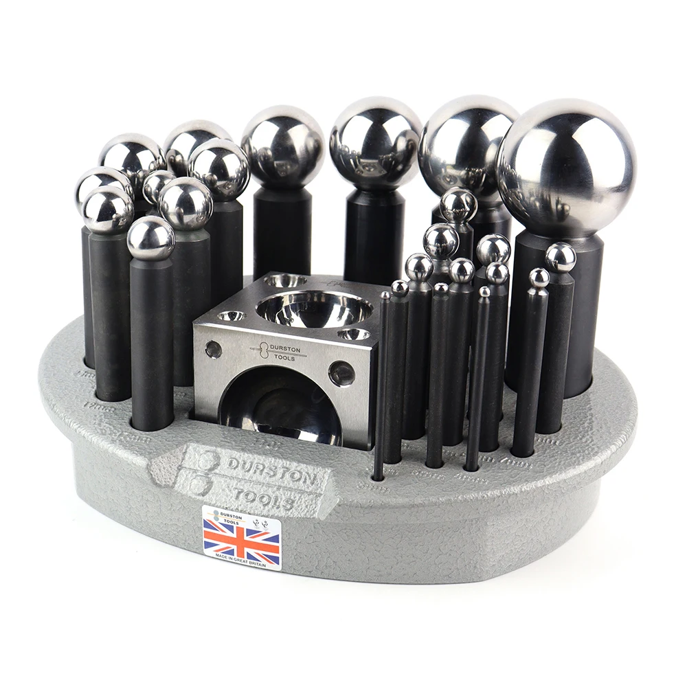 Durston 3-50mm Hardened Steel - Dapping Block And Punch Set Jewelry Doming review and price