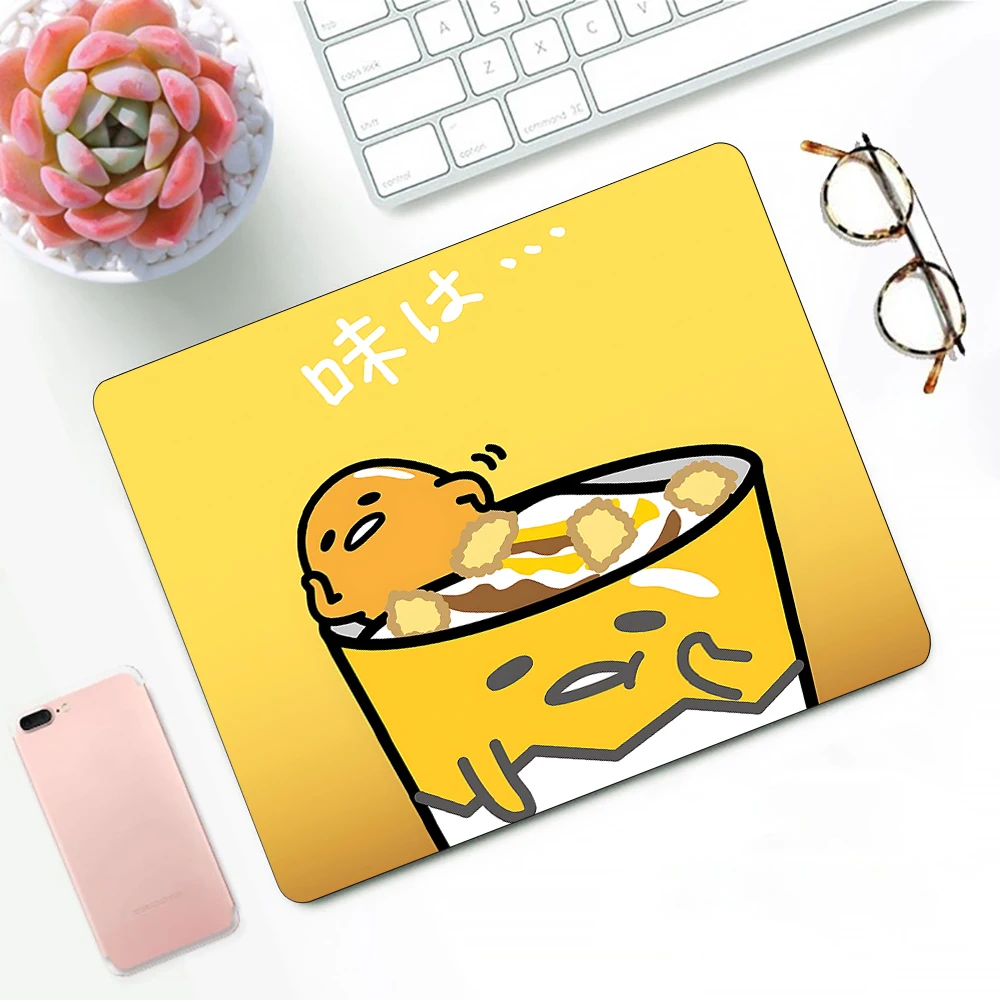 Sanrio Gudetama Lazy Egg Gaming Mouse Pad XS Small Mousepad For PC Gamer Desktop Decoration Office Mouse Mat Deskmat Rug