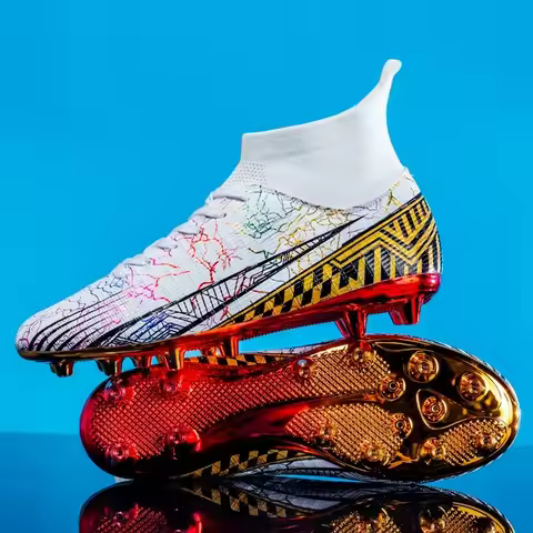 New Men Soccer Shoes Breathable Professional Unisex Non-slip Football Boots Sports New Cleats Drop Shipping Ultralight