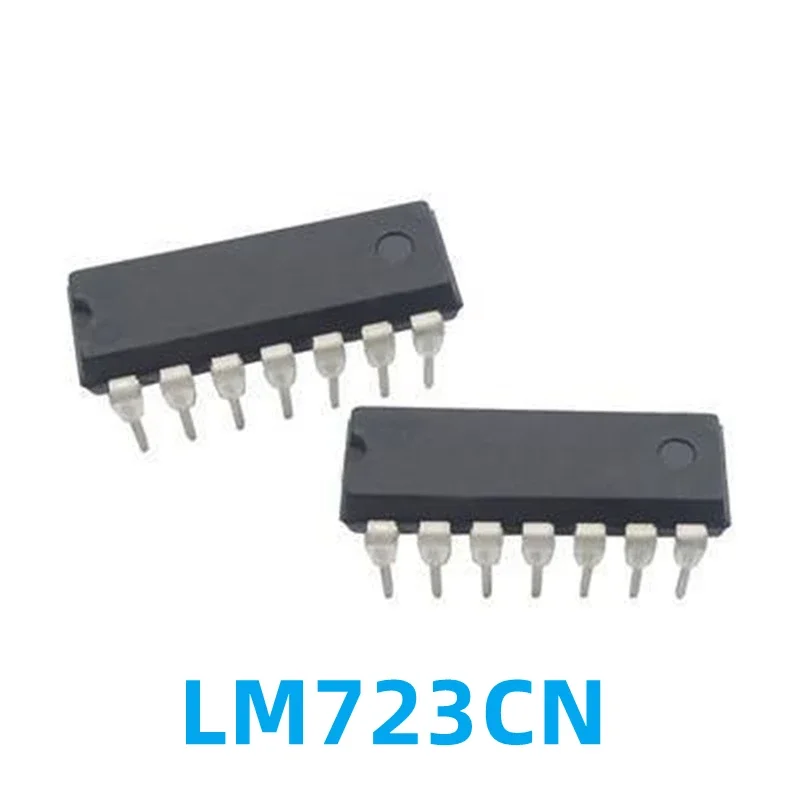 1PCS LM723CN LM723 Direct DIP14 High Precision Voltage Regulator New Original