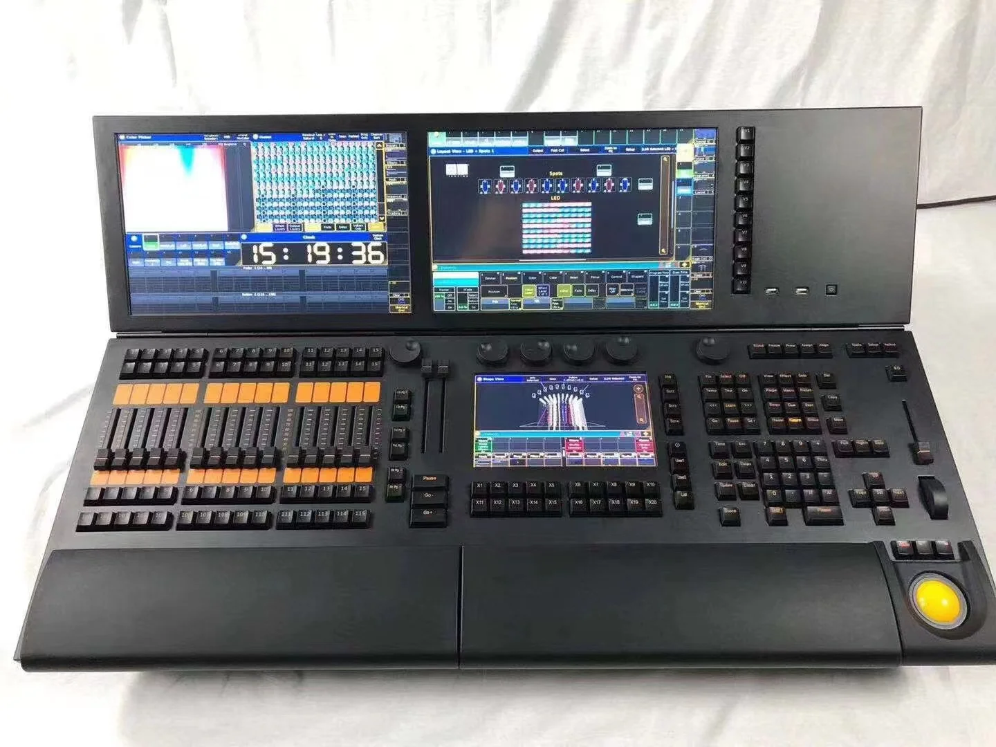 Pro Stage DJ Disco Intelligent DMX Grand Ma2 Linux Console onPC MA 2 Lighting Controller Console