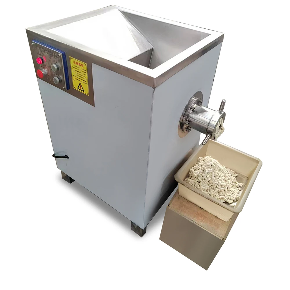 

5.5KW KL 100 Commercial Electric Frozen Meat Grinder Machine for Industrial Meat Processing 300 to 600kg h