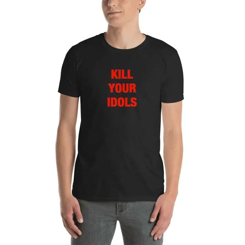 Kill Your Idols Punk Anarchist T Shirt