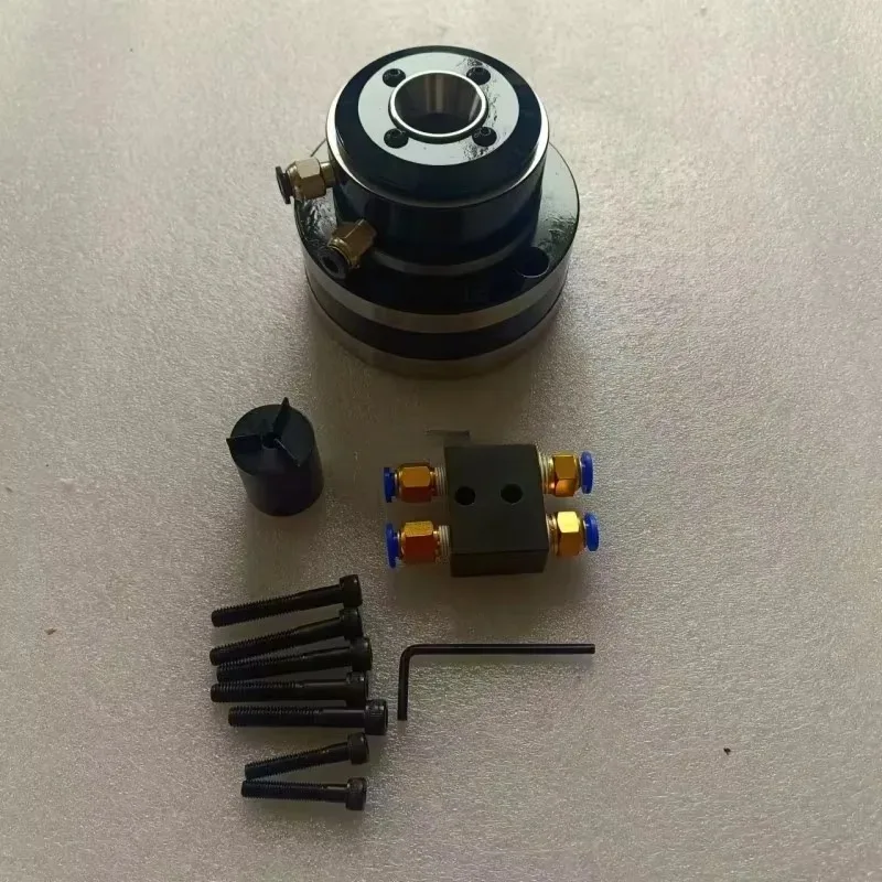 Internationally Rotating Collets. Air Collet Chuck for Lathe Spindle