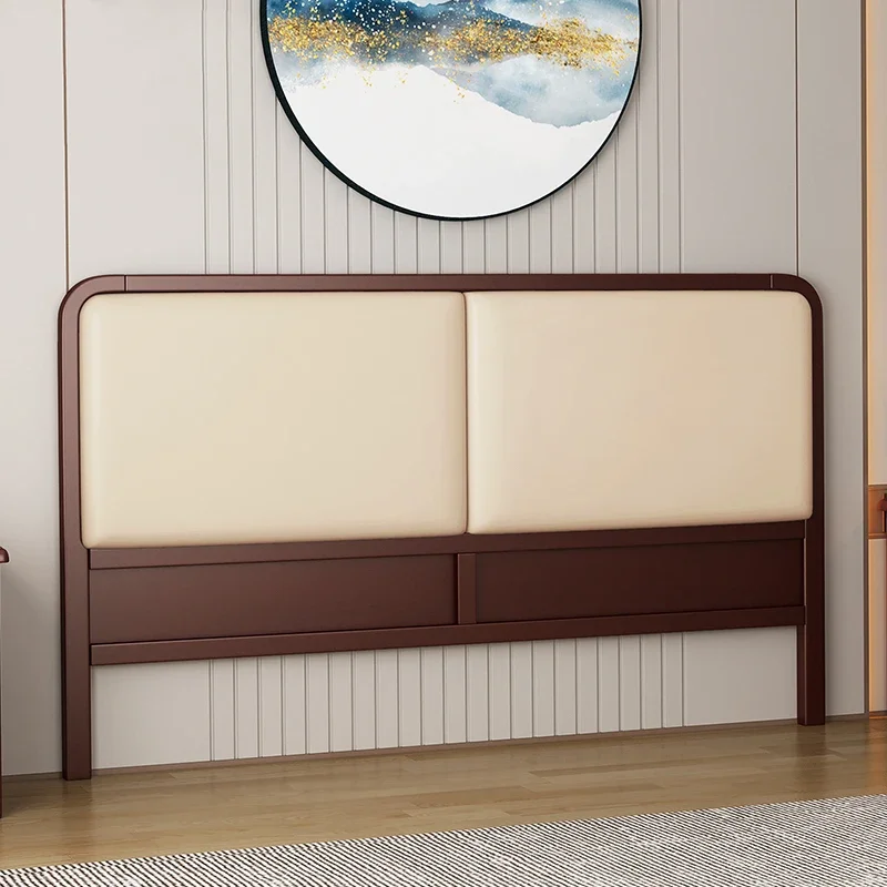 Simple Wooden Headboards Upholstered Comfortable Leather Room Bed Headboard Design Cabeceira De Cama Casal Bedroom Furniture