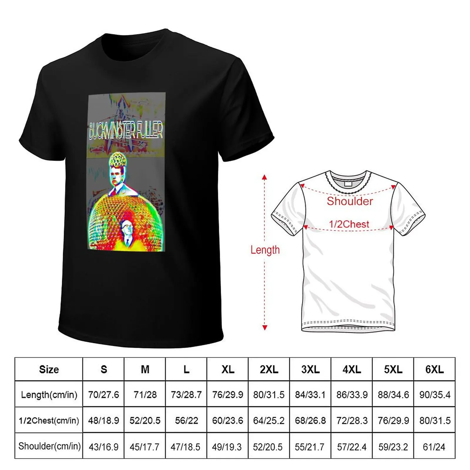 BUCKMINSTER FULLER T-Shirt Breathable Workout Short Sleeve Top