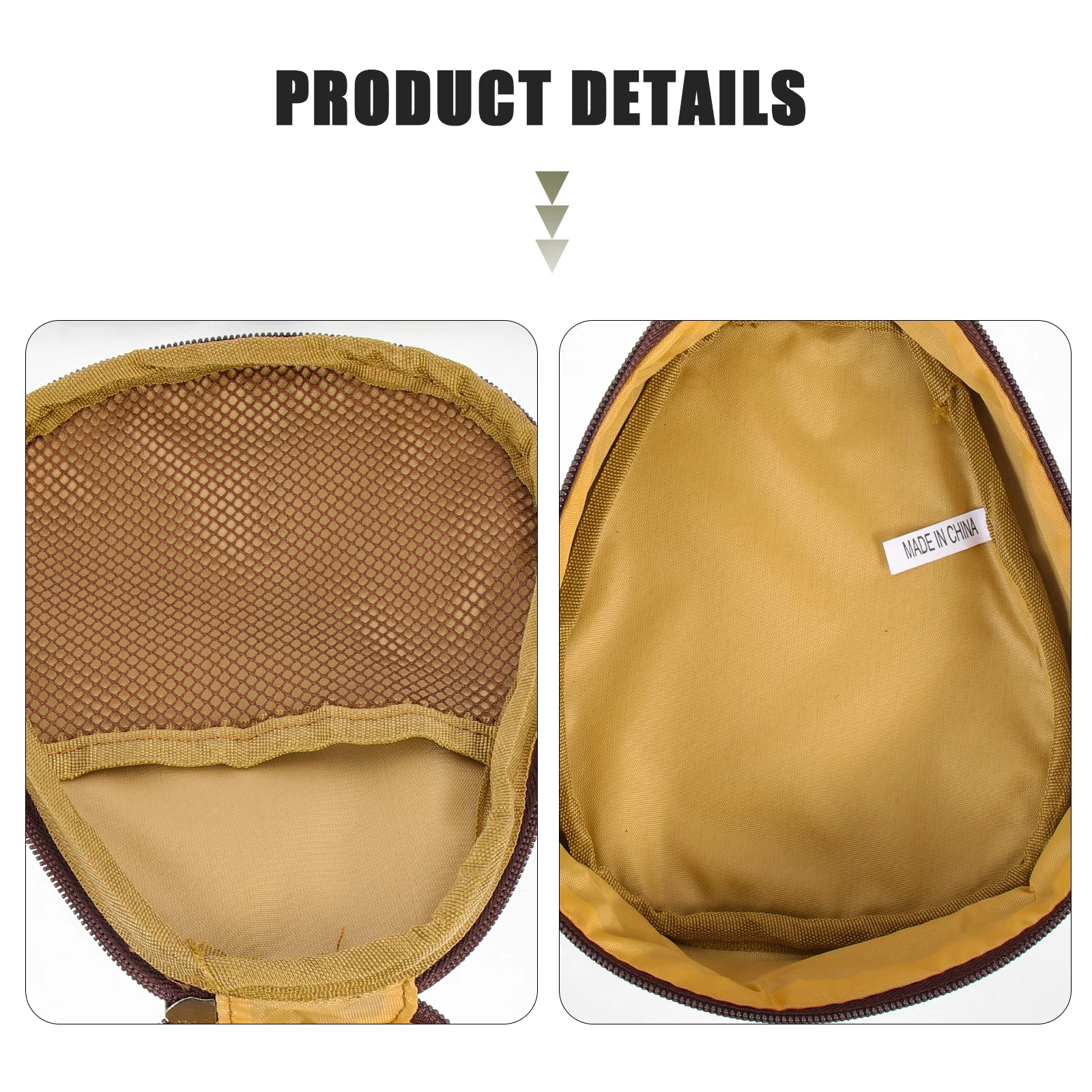 

Large Capacity ganizer Oxford Cloth Camping Oxford Cloth Bowl Bag Bowl Storage Tableware Camping Bag Holder Outdoor