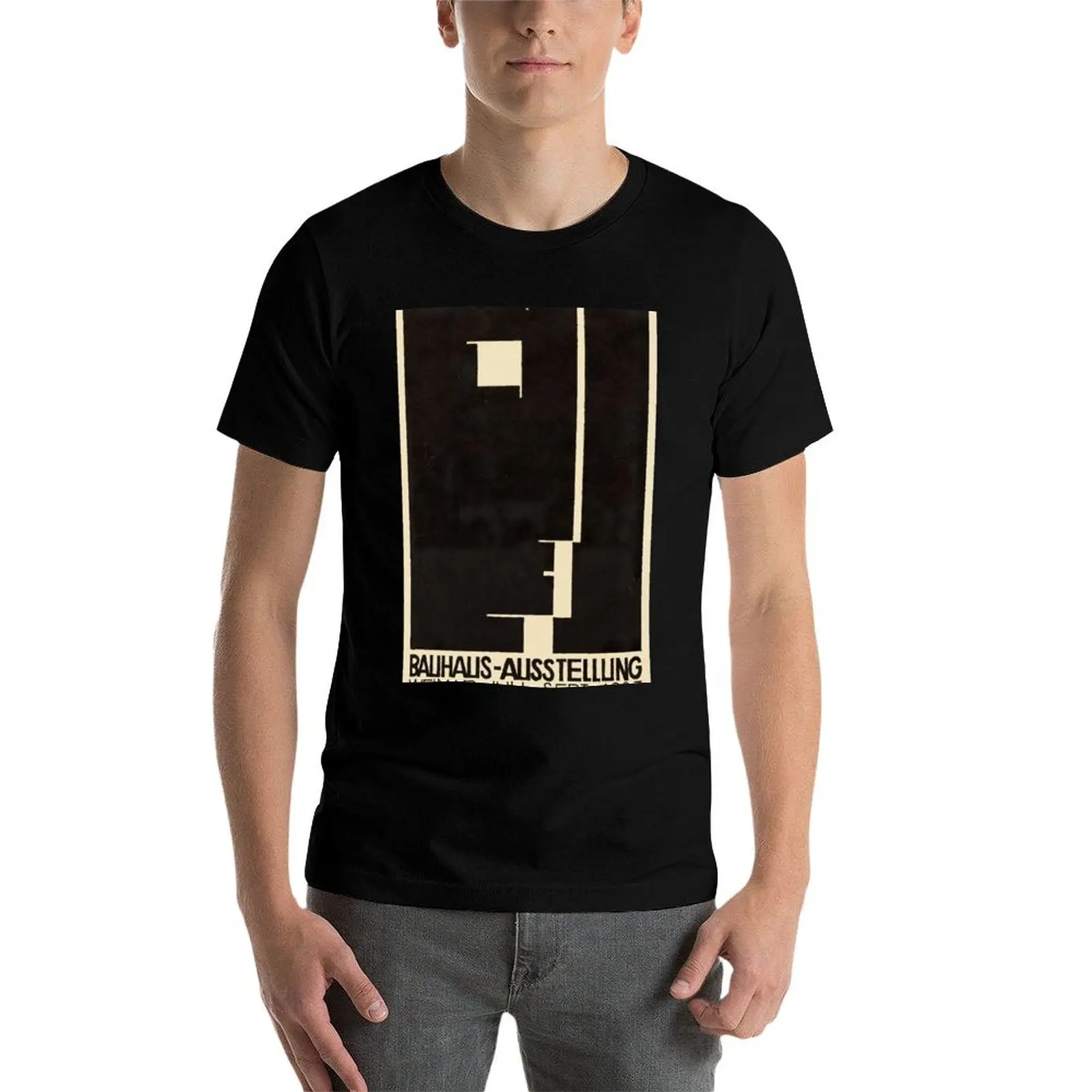 

Bauhaus Exhibition Poster T-Shirt t shirts for man graphic funny printed t shirts for man t shirts for man slim fit T-Shirt