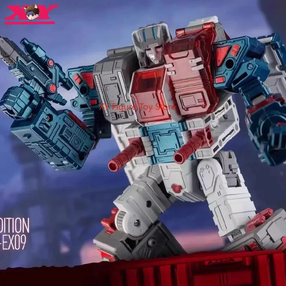 (В НАЛИЧИИ) Трансформация ZETA TOYS EX-09 EX09 Fortress Maximus MATELLIC EDITION Фигурка Коллекция роботов Подарок