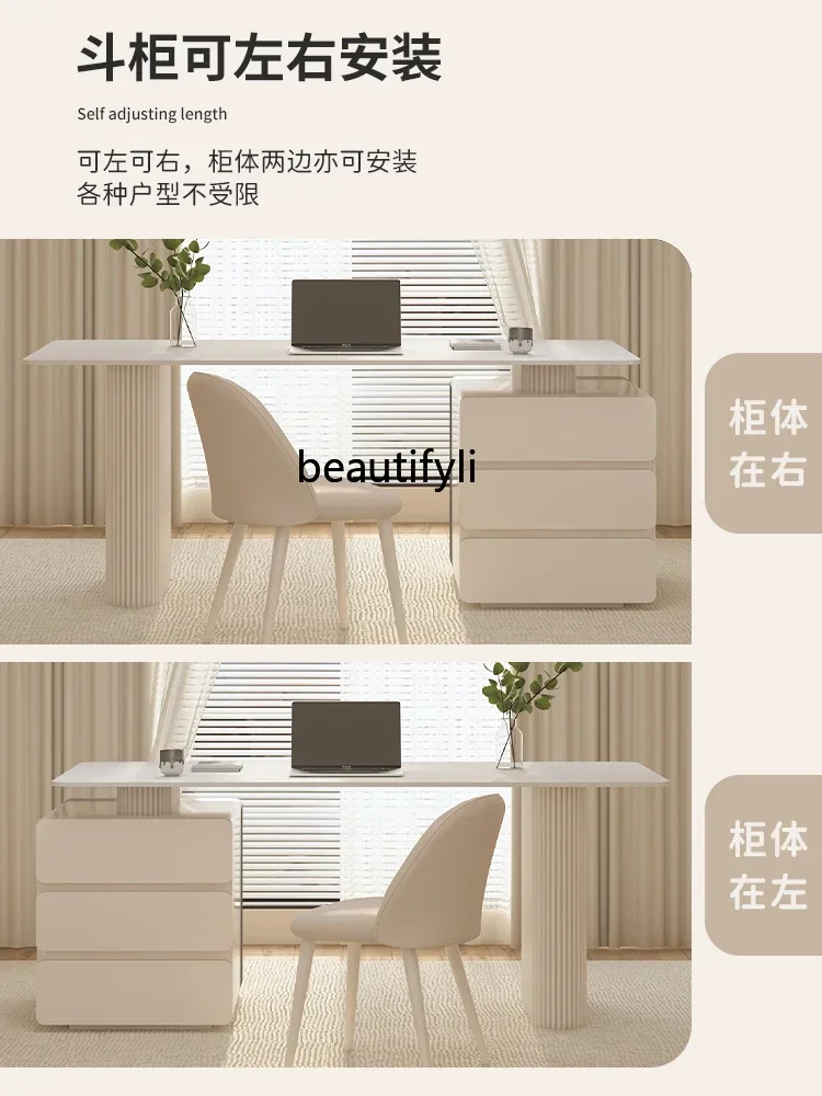 ls 27Desk Computer Desk Bedroom Household, Small Slate Desk Simple Modern Rectangle Table