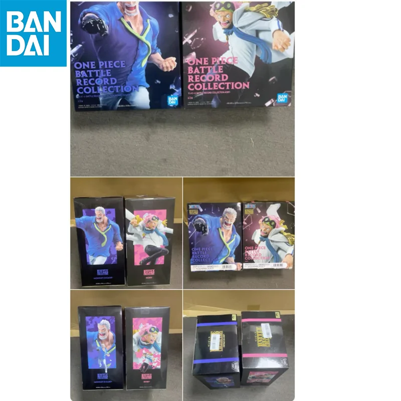 

Bandai Namco Banpresto One Piece Battle Record Collection Monkey D Garp Coby Фигурка Модель Игрушка в подарок Оригинальный коллекционер на складе
