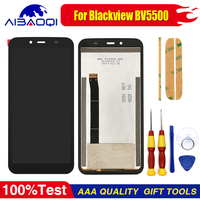New Original Touch Screen LCD Display LCD Screen For Blackview BV5500 BV5500 Pro BV5500 Plus Replacement Disassemble 3M Adhesive