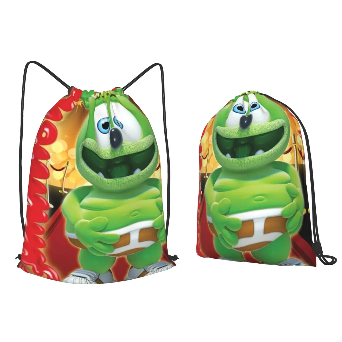 

Gummibar (The Gummy Bear) Redcarpet Backpacks Multi-function Drawstring Bags Sports Bag Book Bags for Travel School