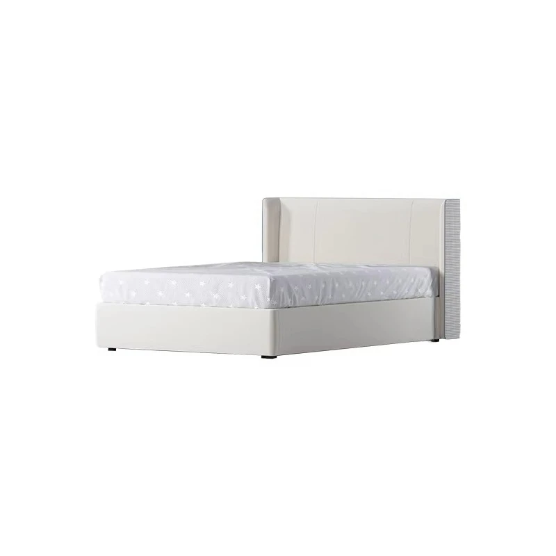 

Boys Leather Bed Girls Storage Solid Wood Single Bed 1.2m 1.5m Soft Box Bed