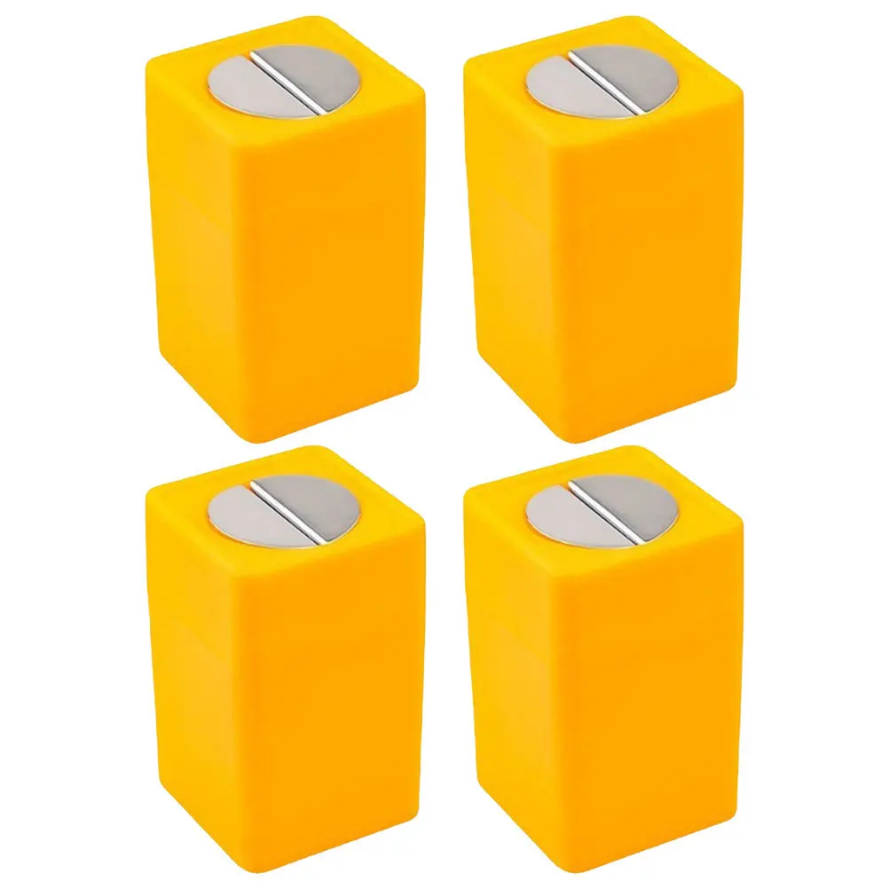 

4Pcs Metal Razor Blade Disposal Tin Secure Storage Box for Recycled Blades Ideal for Barbershops and Household Use