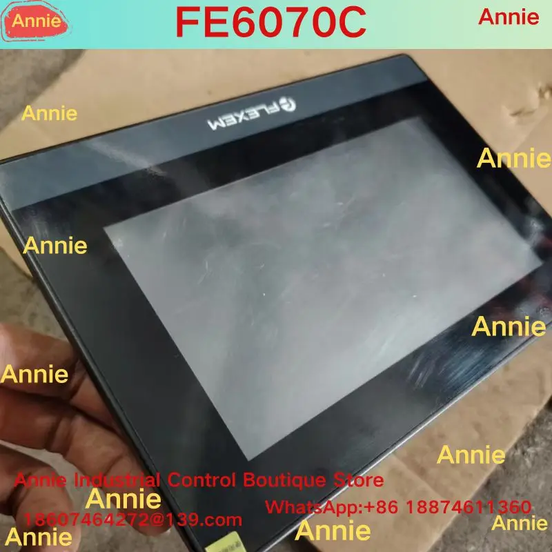 Second-hand test OK.  Touch screen FE6070C, 7-inch industrial grade