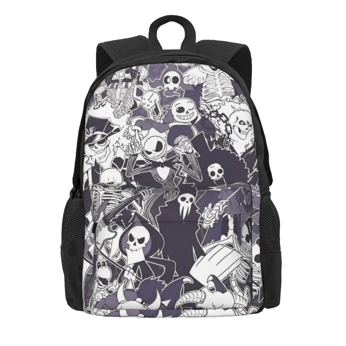 Undertale Game Sans Vrouwen Rugzak Mochila Trend Kinderen Schooltas Laptop Mochila Tiener Grote Capaciteit Reisrugzak