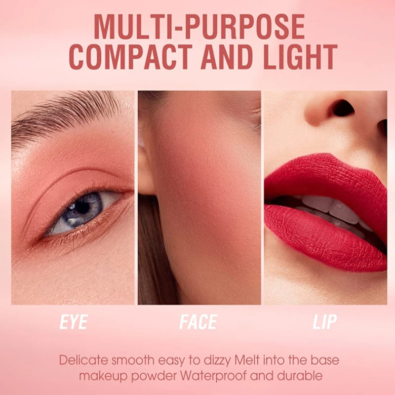 أحمر الخدود السائل المرطب طويل الأمد لون الوجه ماكياج طبيعي واضح الخد روج لامع متعدد الأغراض الشفاه أحمر الخدود مستحضرات التجميل #5